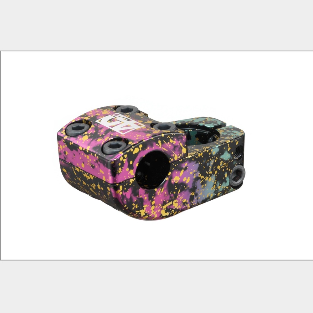 ODYSSEY BMX NORD BICYCLE STEM '85 SPLATTER (NO TWO ARE THE SAME)